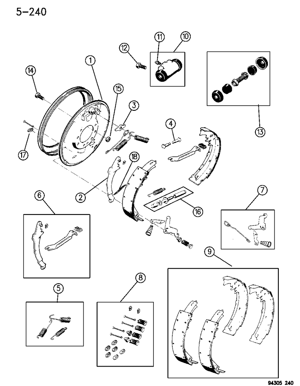 Mopar 4761603 Wheel Cylinder