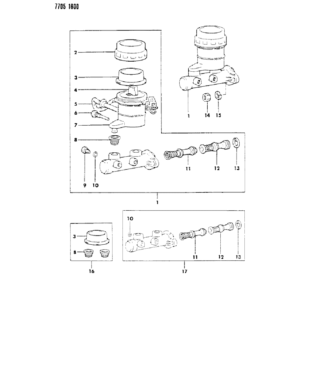 Mopar MB316237 Float, Brake Master Cylinder Reservoir