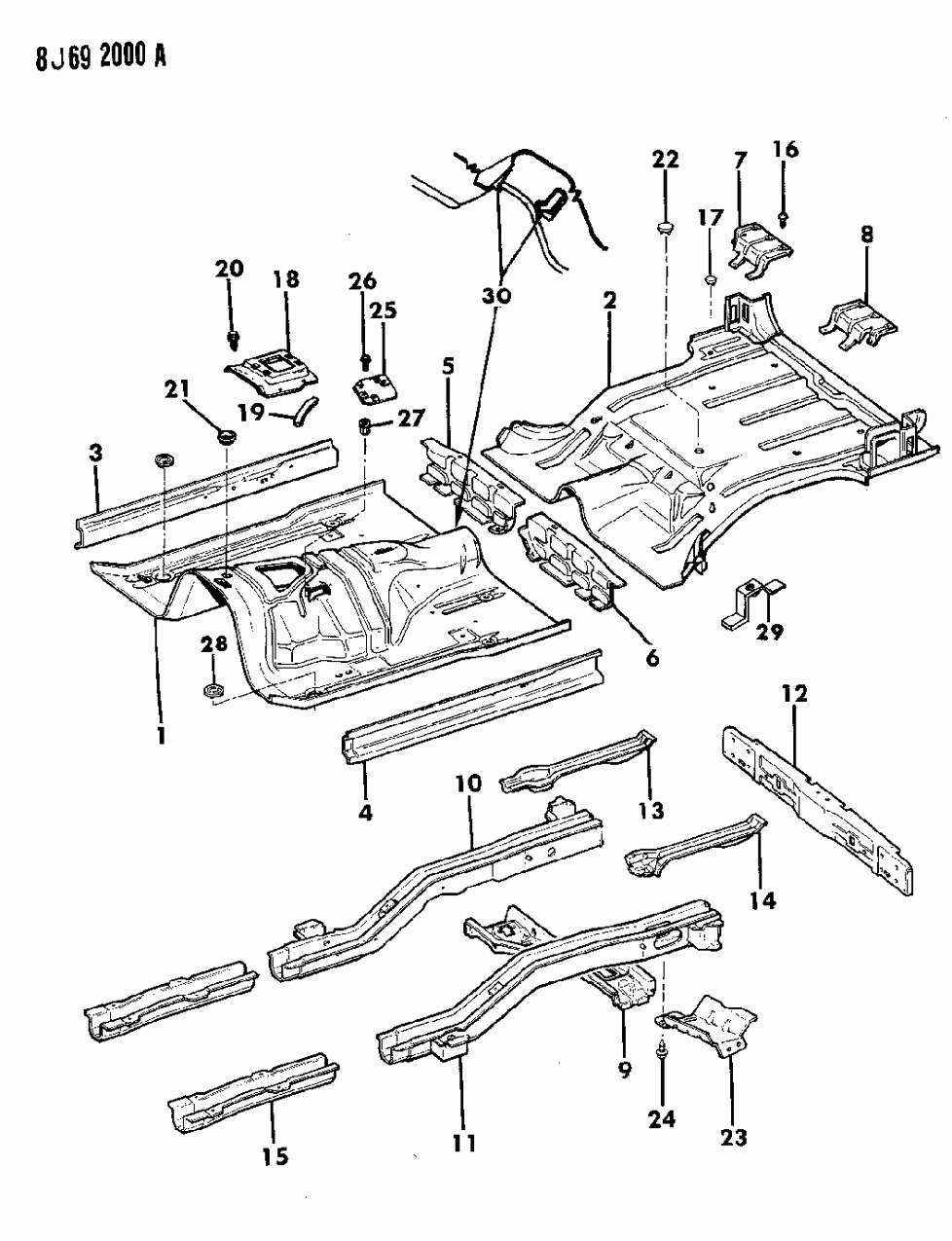 Mopar 53005141 Hole Cover