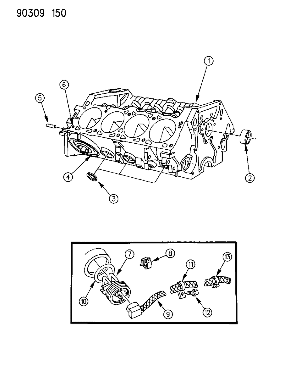 Mopar R2859436 Engine, Short (Pistons, Rings, Crankshaft, Rods, Bearings)