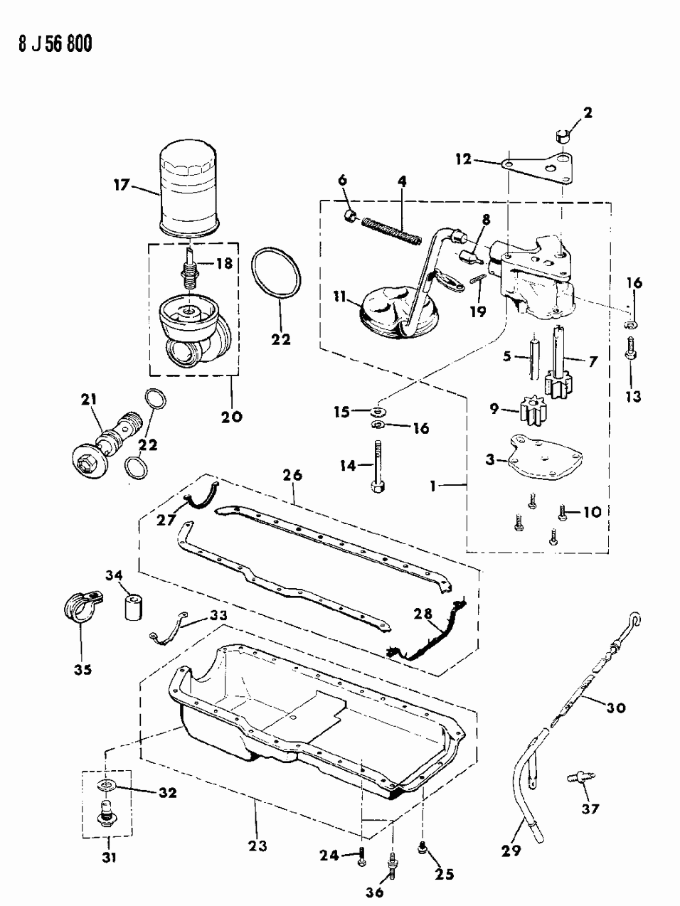 Mopar J3177635 Seal, Rear