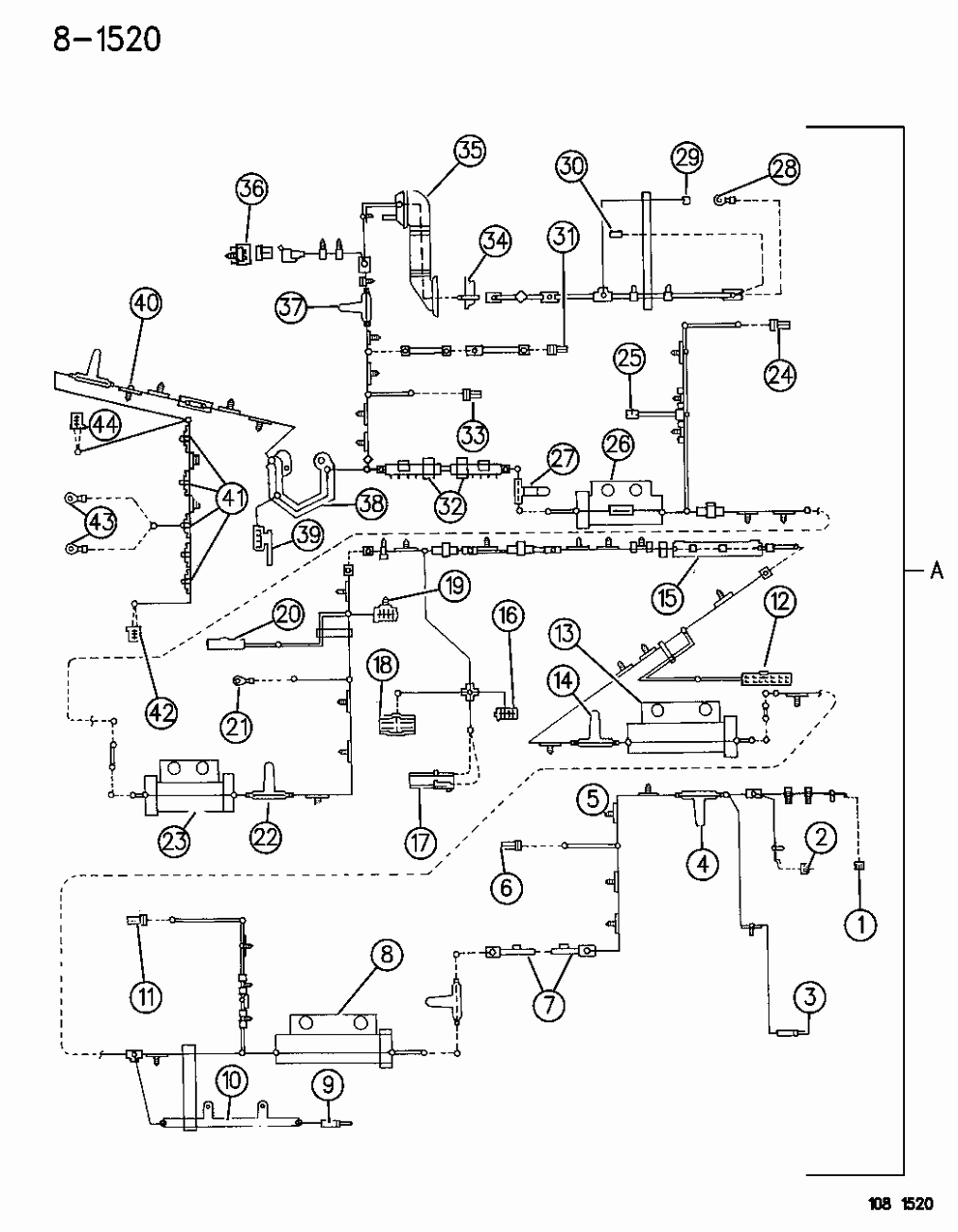 Mopar 4602057 Wiring, Body, Base, Standard Speakers