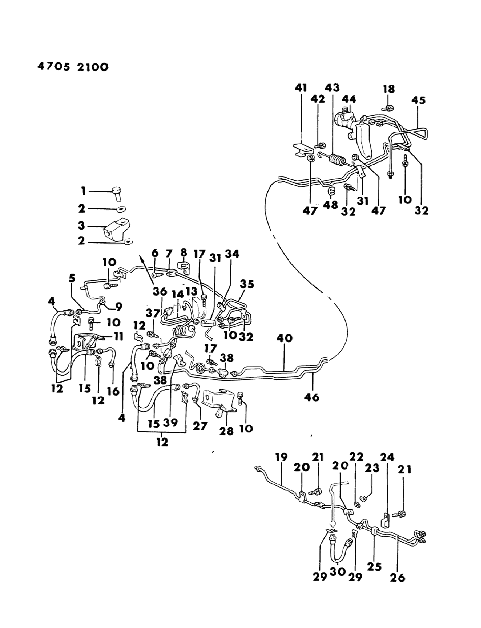 Mopar MF240061 Bolt And Washer (8X40 ) (4WD)