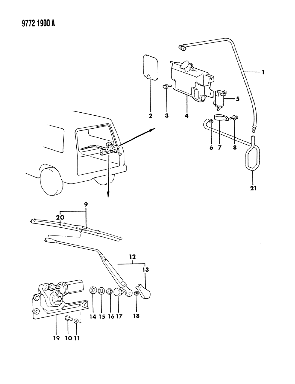 Mopar MS240252 Bolt