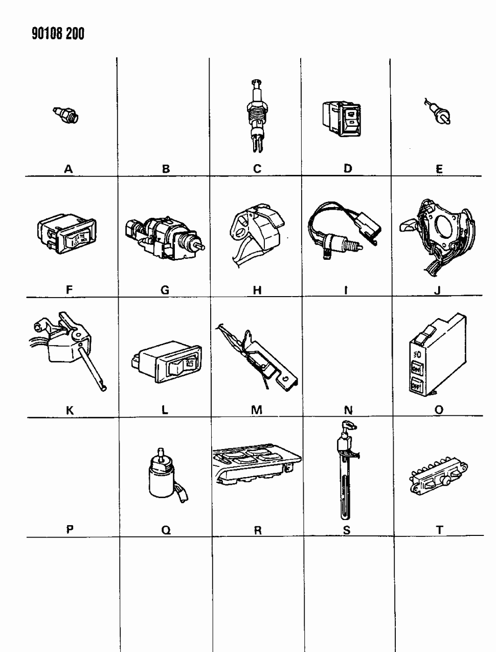 Mopar 3747882 Ignition Switch