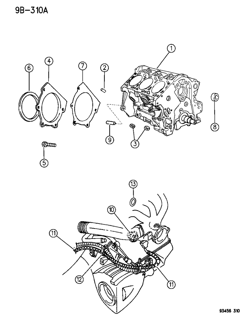 Mopar R1633436 BLOCK-LONG