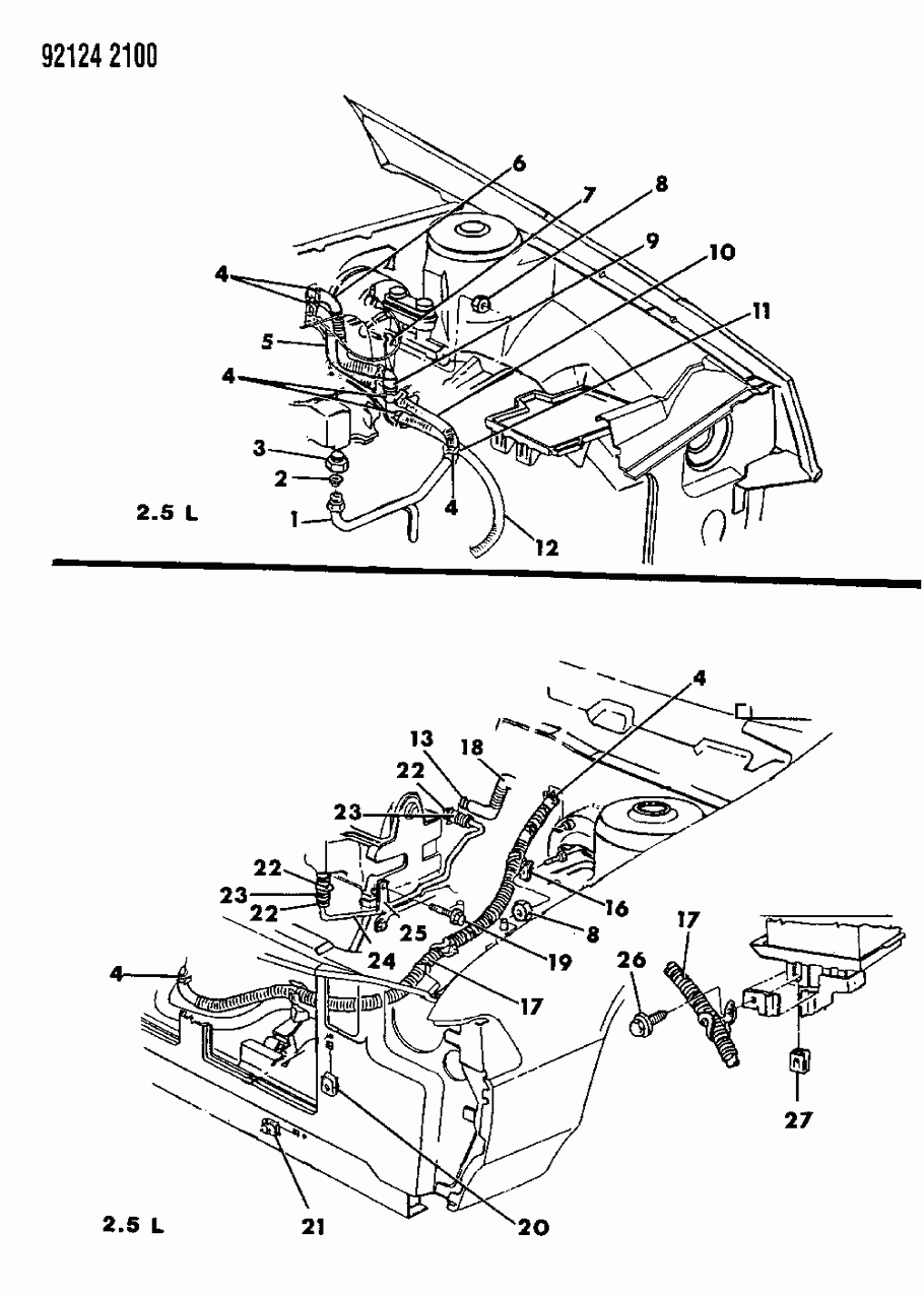 Mopar 5264502 Tube, Engine To Hose (Flexible Fuel)