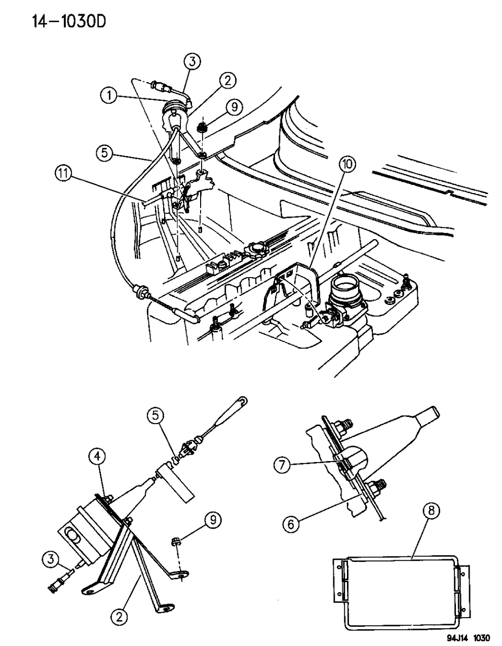 Mopar 55115790 Harness Speed Control Vacuum