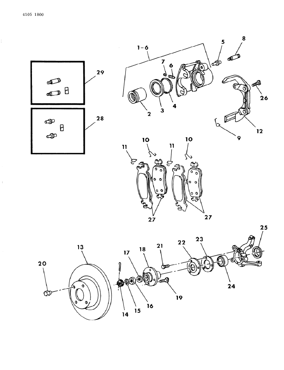 Mopar V1012268 Shoe, Front Wheel Disc Brake, Standard Wheelbase