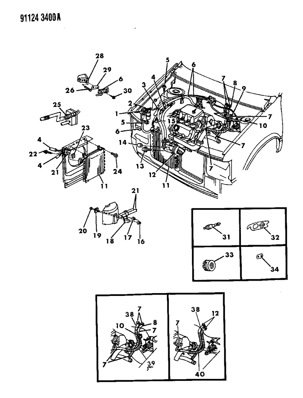 Mopar 5264133 Hose, Heater Engine To Core