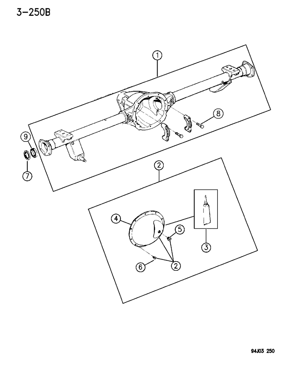 Mopar 4882615 Housing, Axle