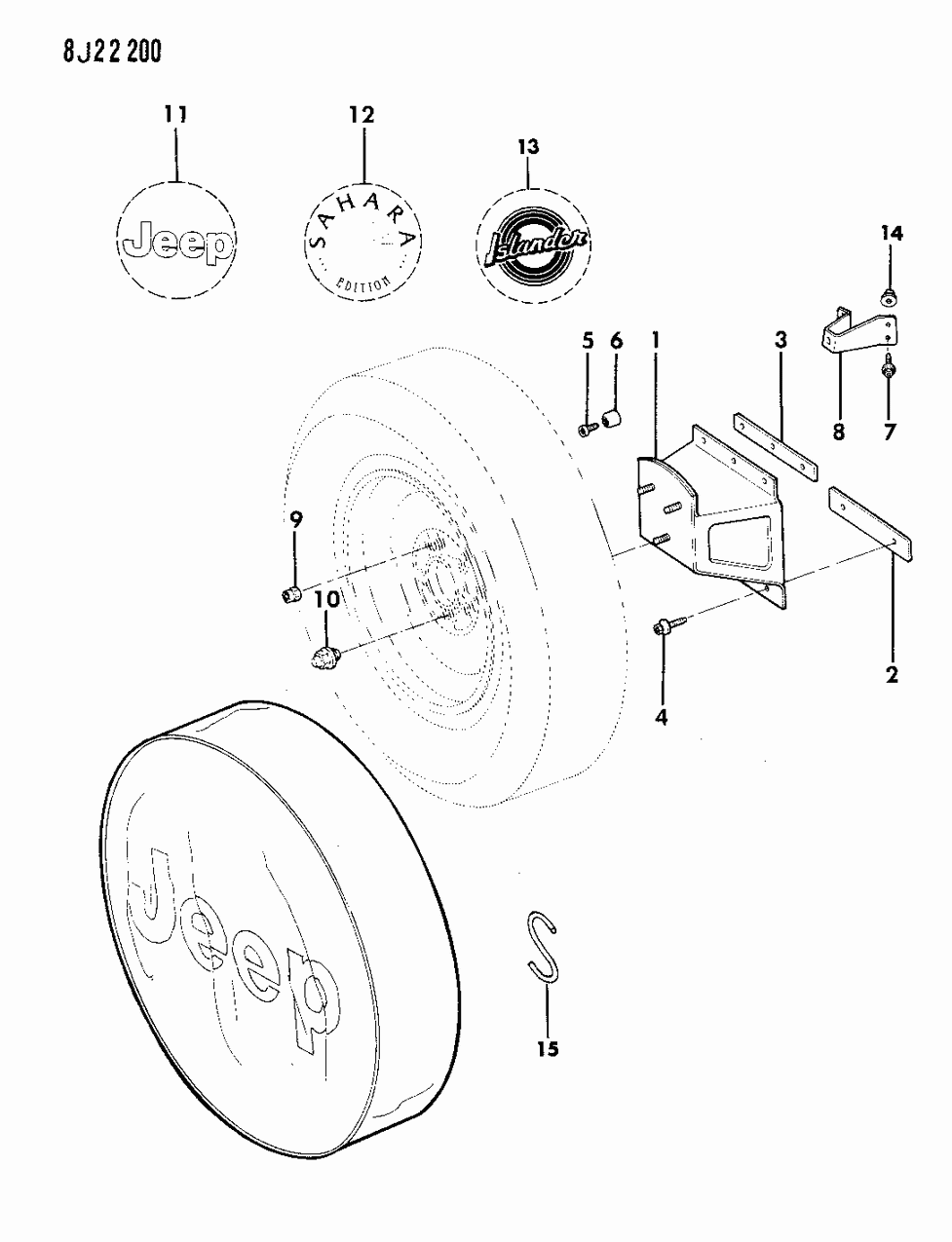 Mopar 55008244 Mount Bracket