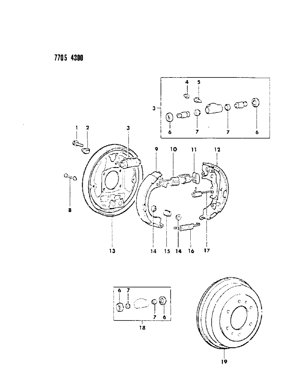 Mopar MB500484 Wheel Cylinder