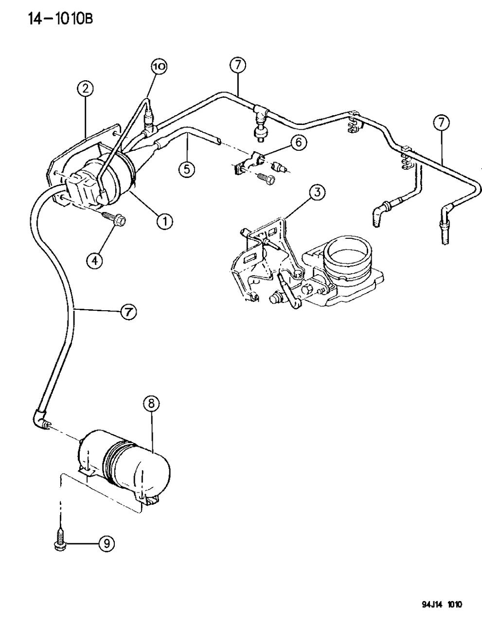 Mopar 55037188 Vacuum Hose