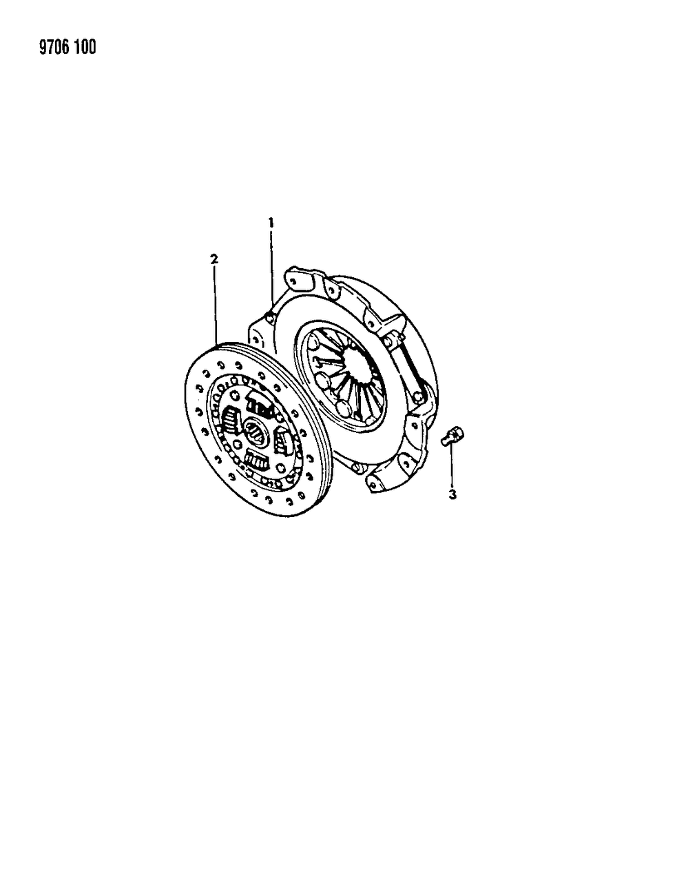 Mopar MD735732 Cover And Plate Assembly, Clutch Pressure