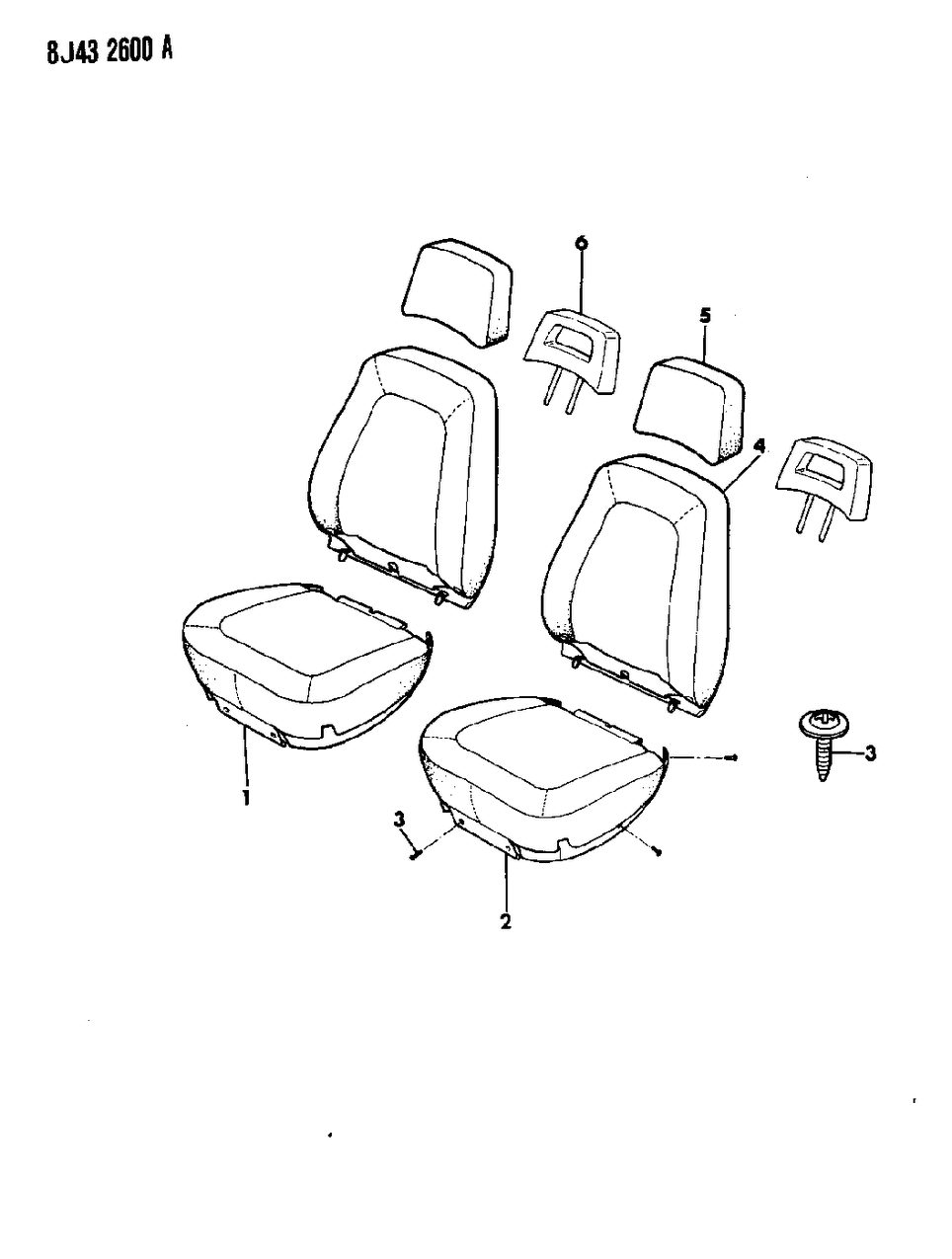Mopar 55020864 Cover, Cushion
