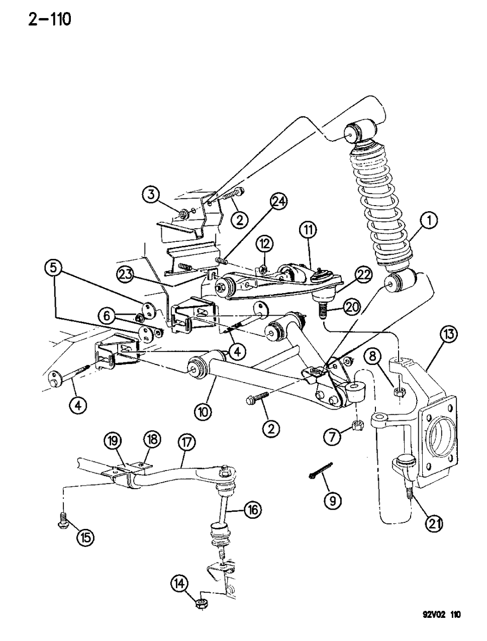 Mopar 4708045 Seat, Spring Reduced Height 1994-95