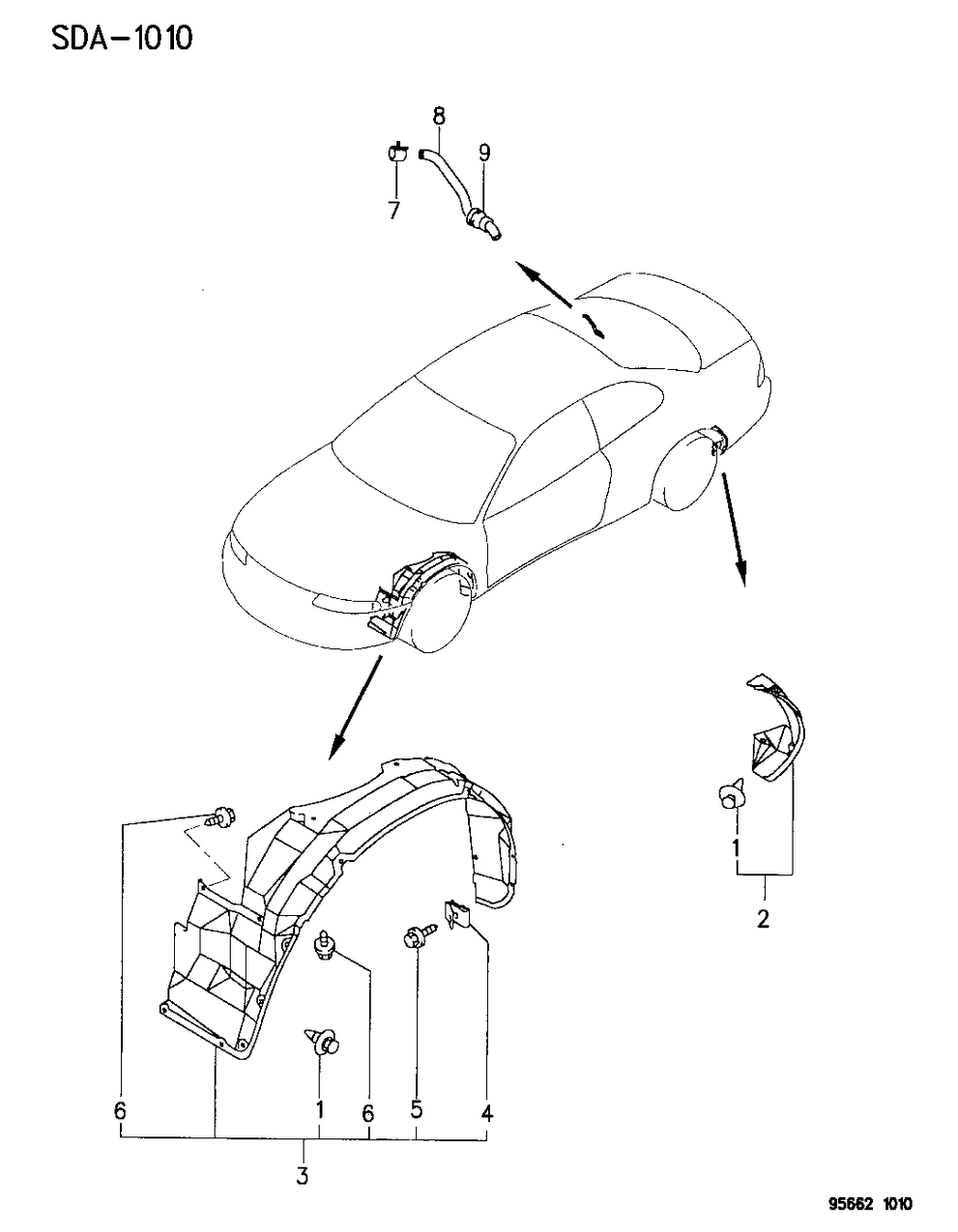 Mopar MR162885 Splash Shield