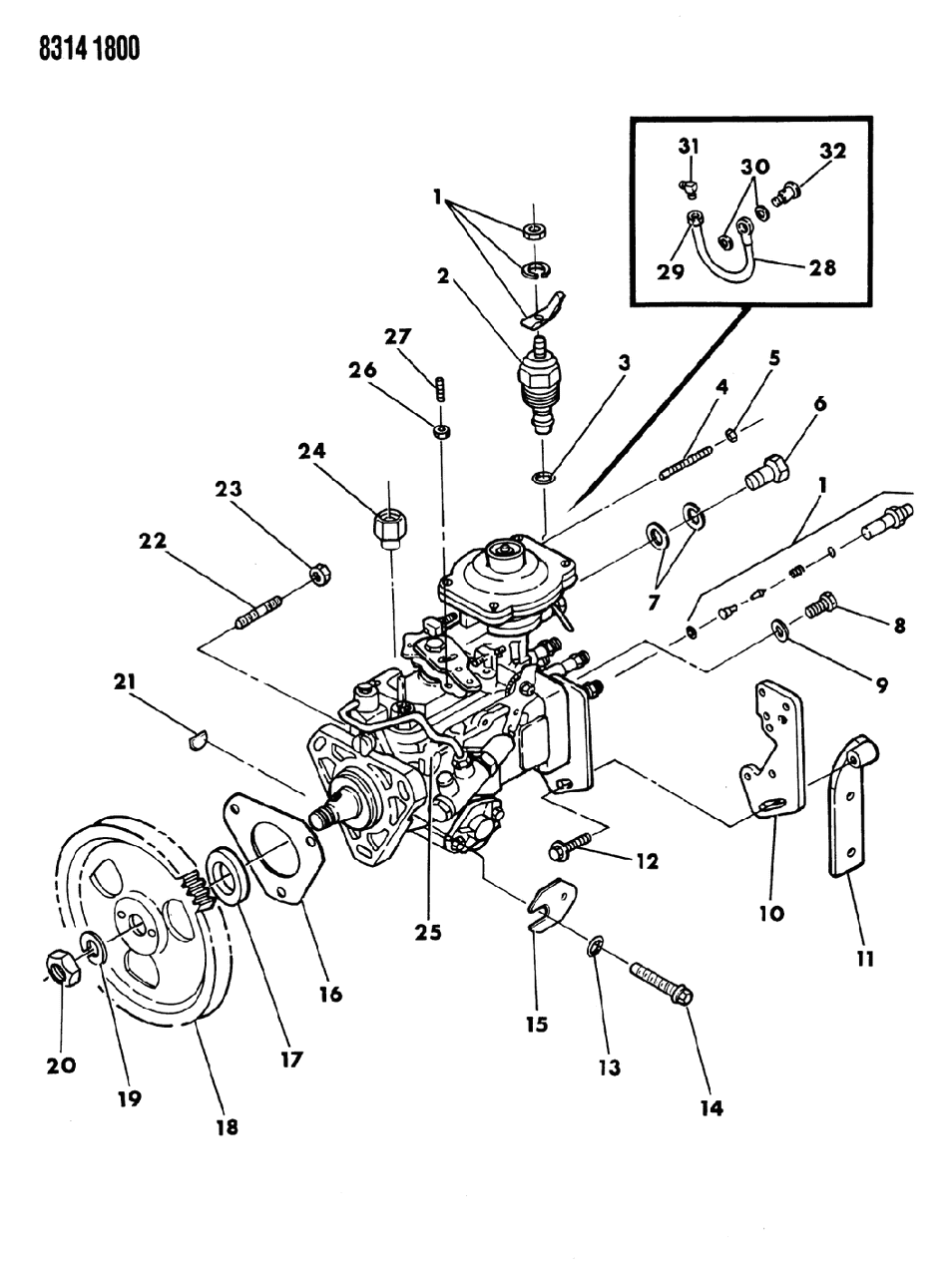 Mopar 4429265 Elbow, Male Adapter