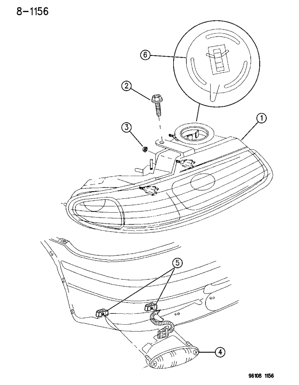 Mopar 4676669 Motor, Headlamp Leveling, Europe