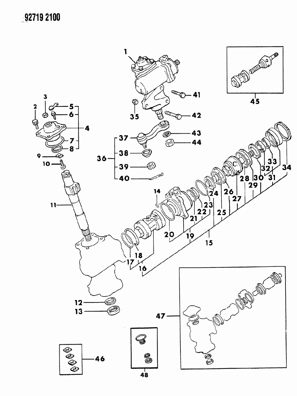 Mopar MB553346 Seal Kit