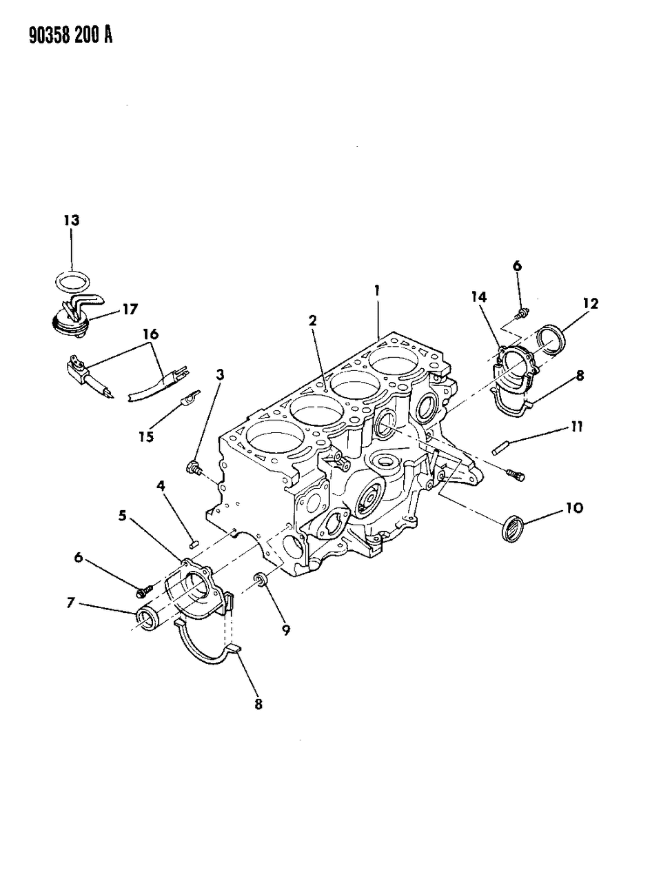 Mopar 4556462 Engine, Short (Includes Crankshaft, Pistons, Rings, Rods)
