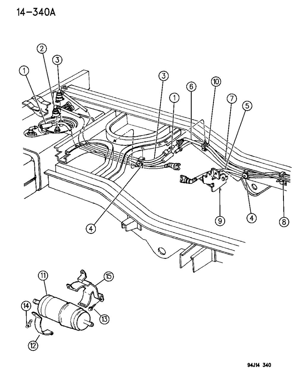 Mopar 52005131 Fuel Filter