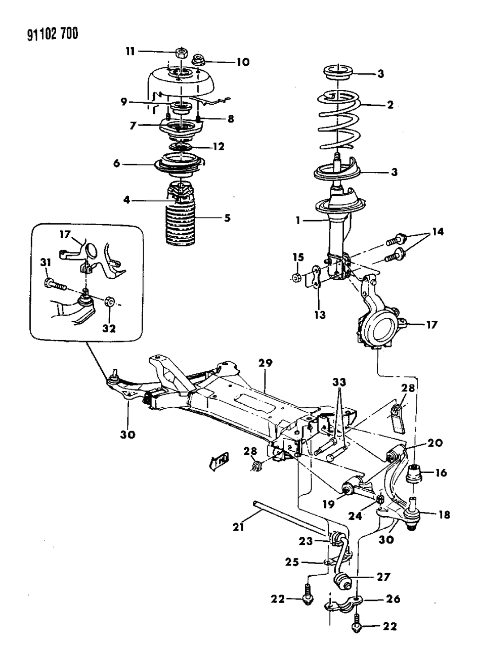 Mopar 4449619 Stabilizer Bar Bushing