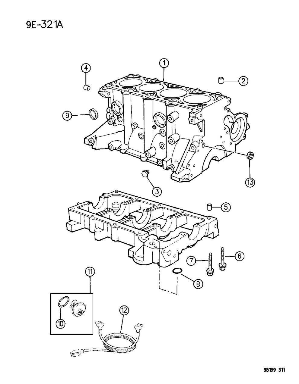Mopar R0424857AA Short Block