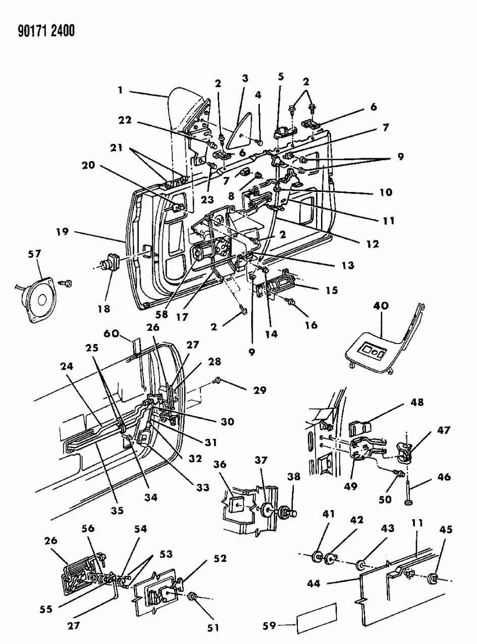 Mopar 4415881 Window Regulator