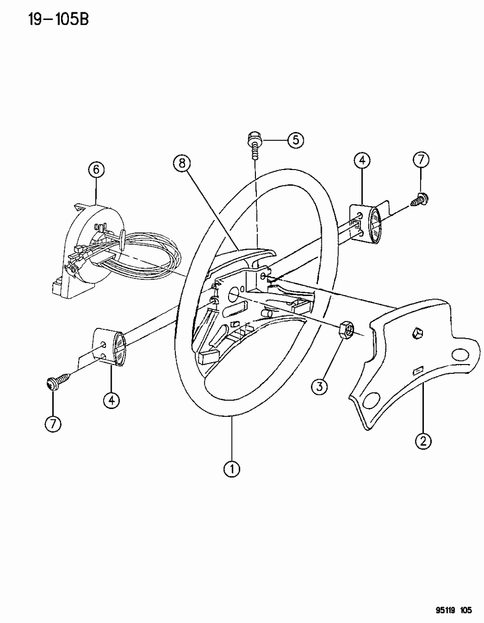 Mopar 4856060 Air Bag, Module