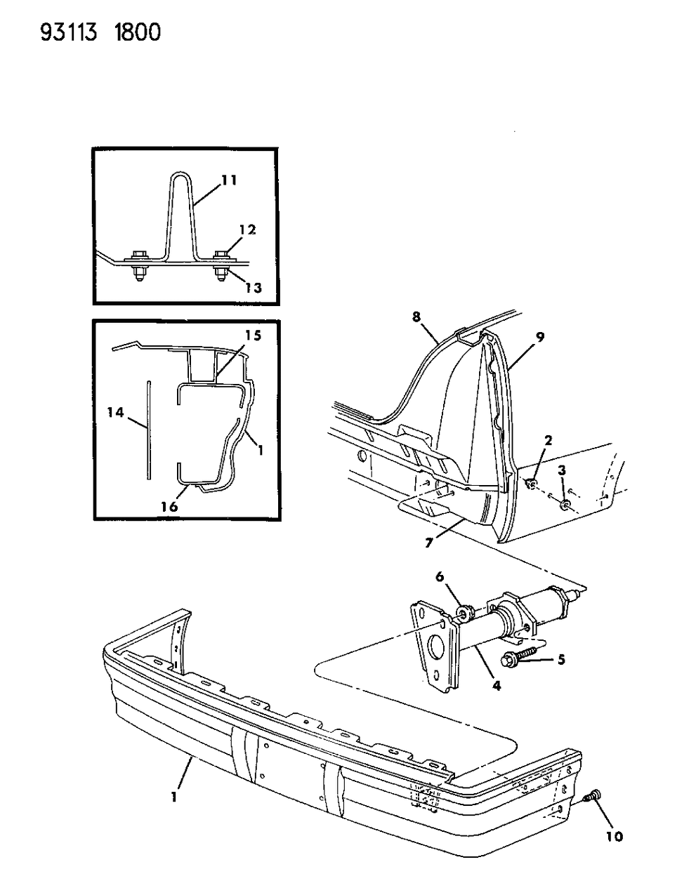 Mopar 4515588 Impact Strip