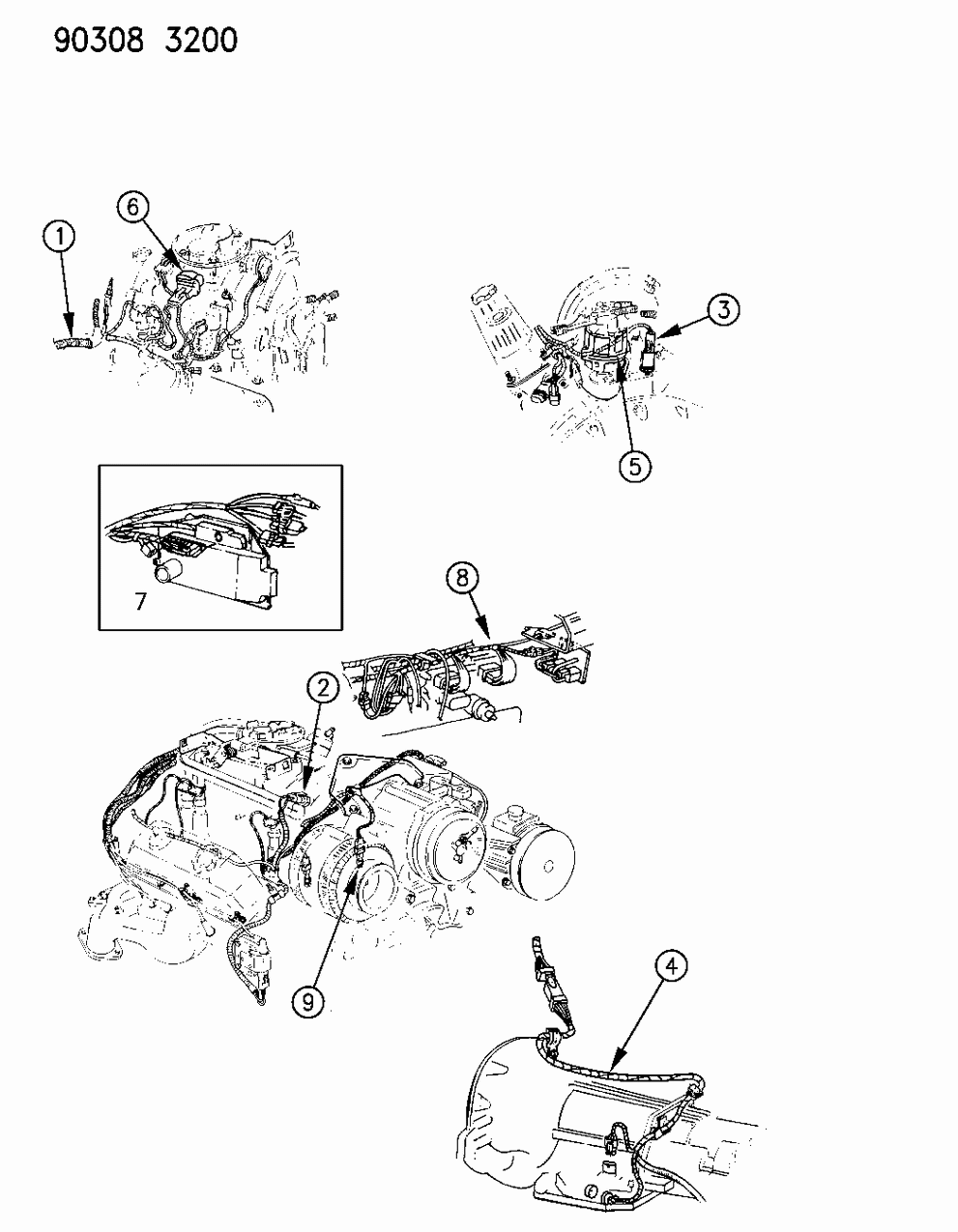 Mopar 56005907 Negative Cable