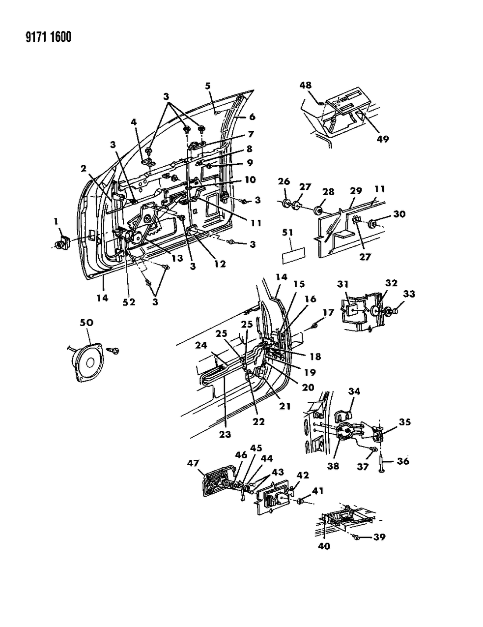 Mopar R4467291 Window Motor