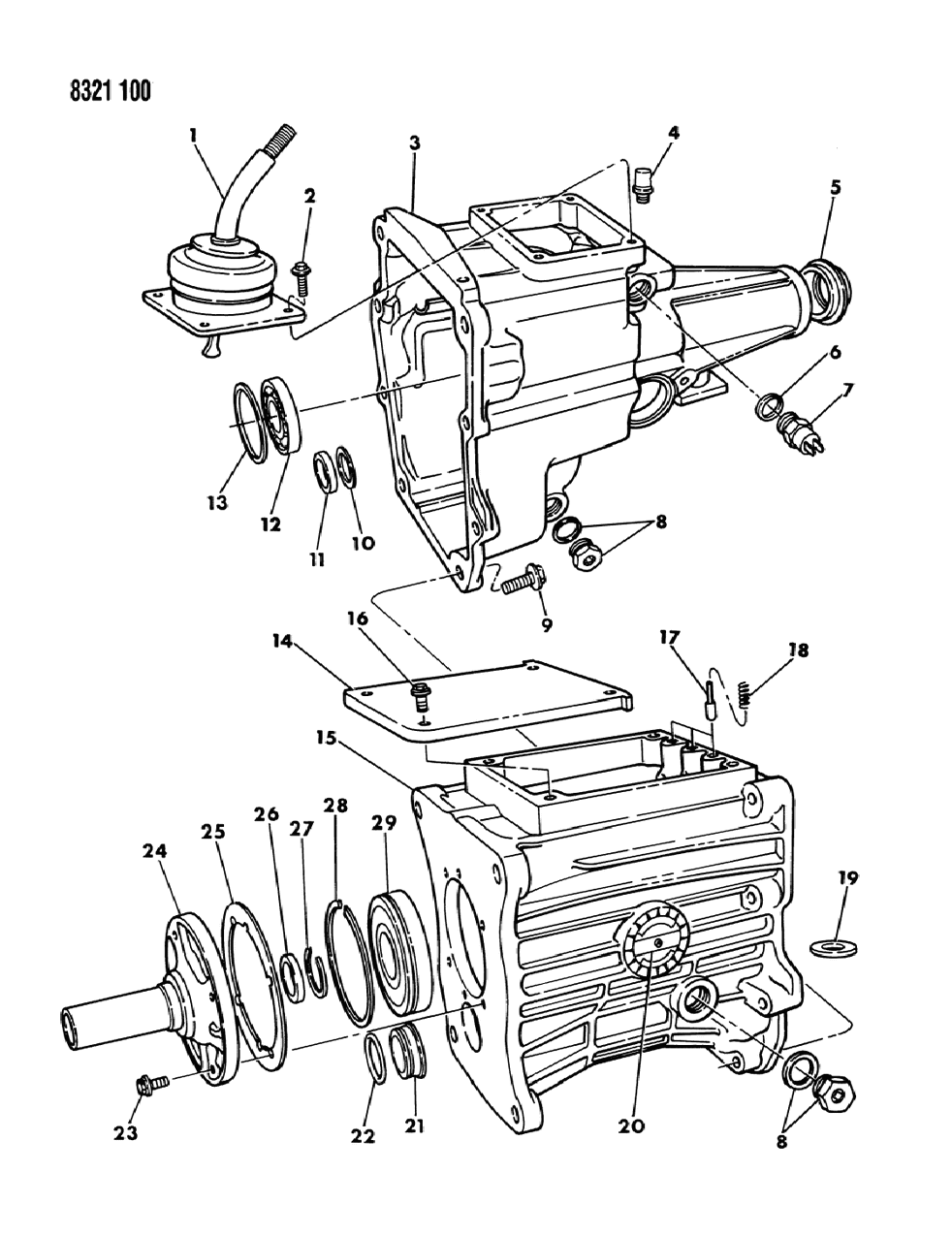 Mopar 4338272 Bearing, Maindrive Gear, Sealed
