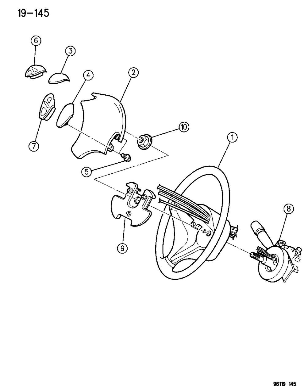 Mopar 4685545 Cruise Switch