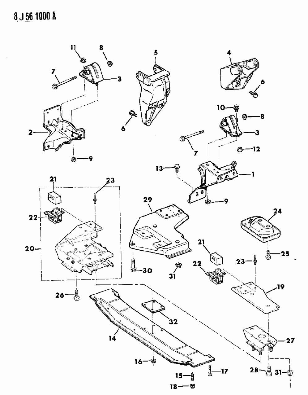 Mopar 83505567 Rear Mount