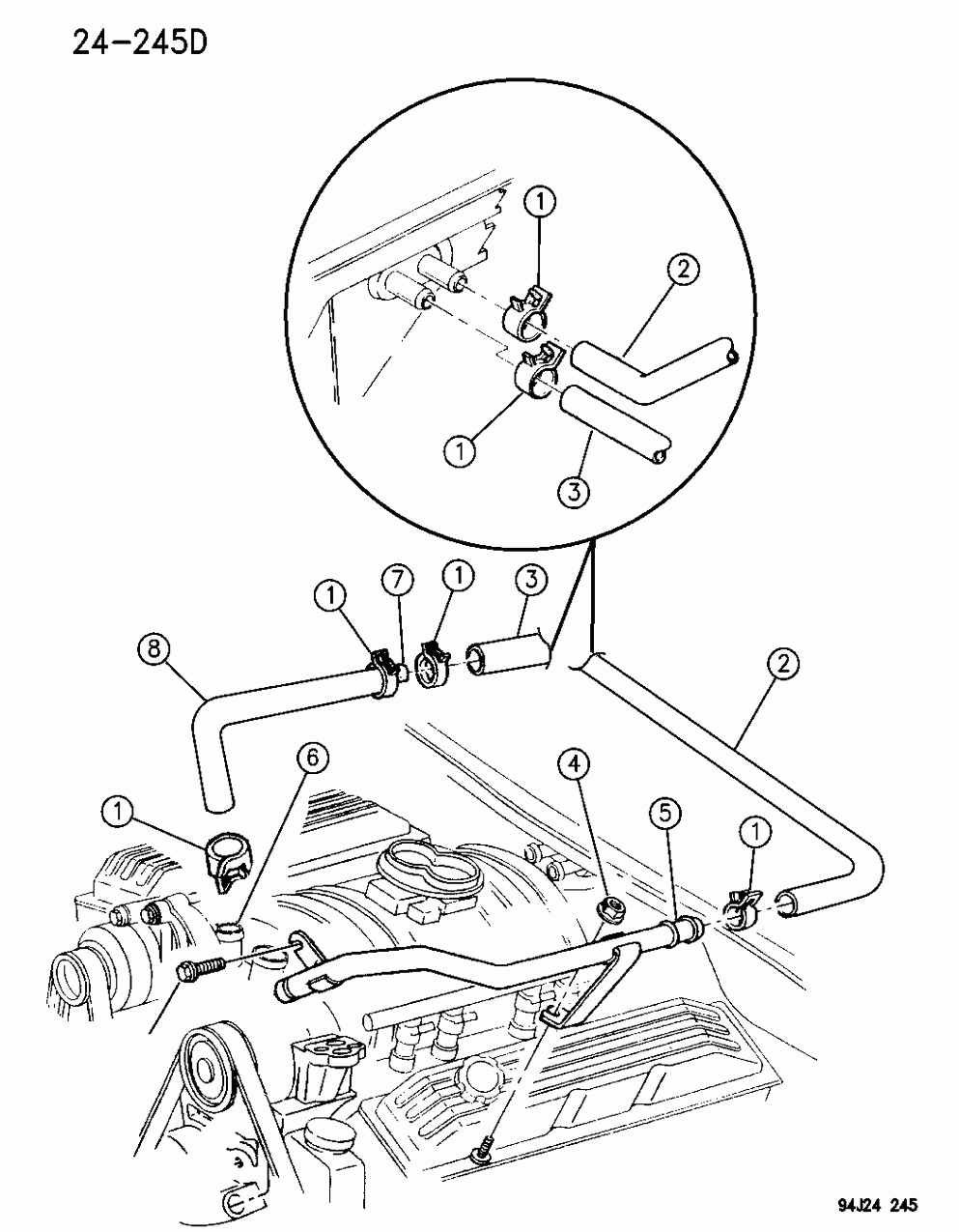 Mopar 55036089 Hose, Supply