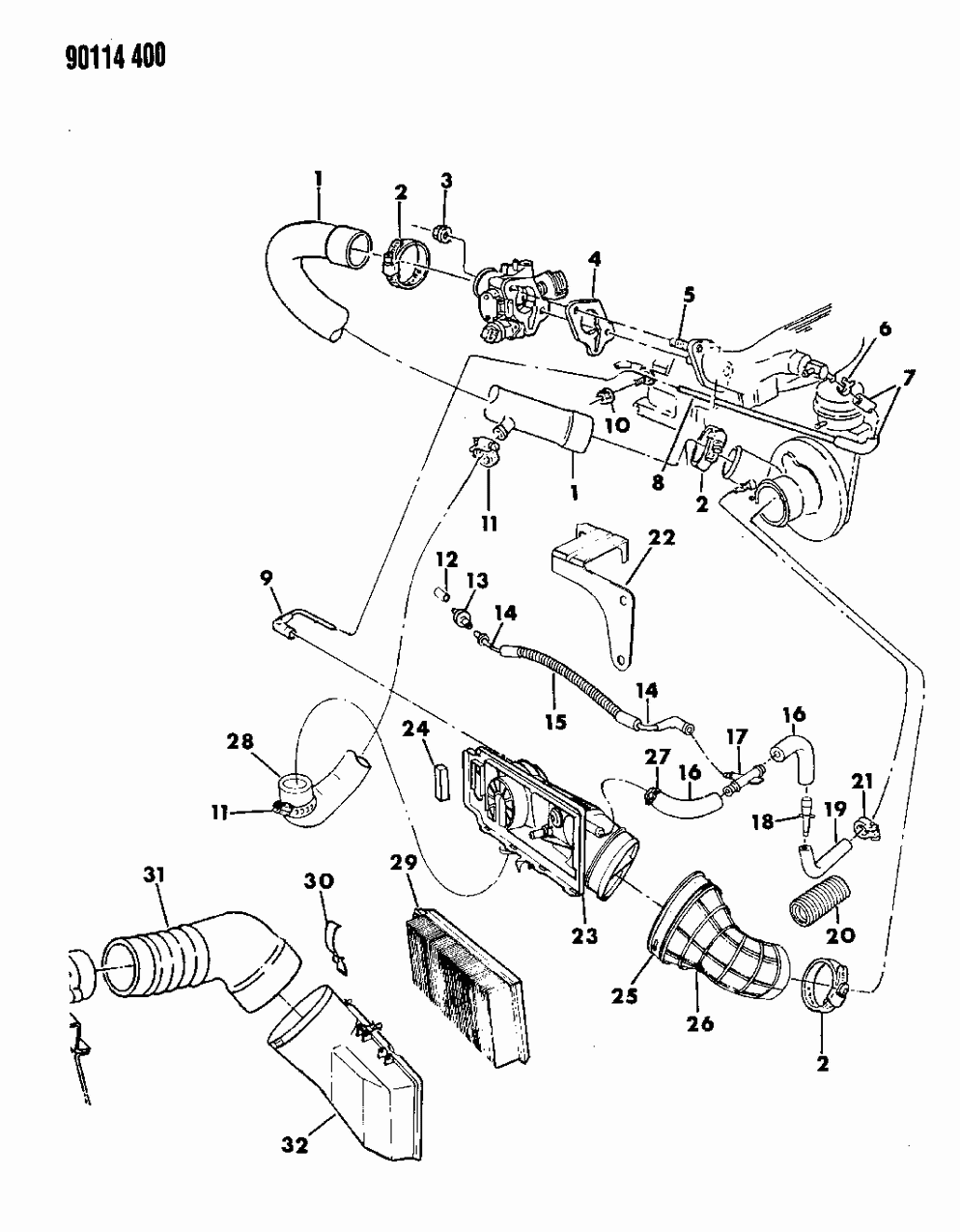 Mopar 4268974 Air Duct