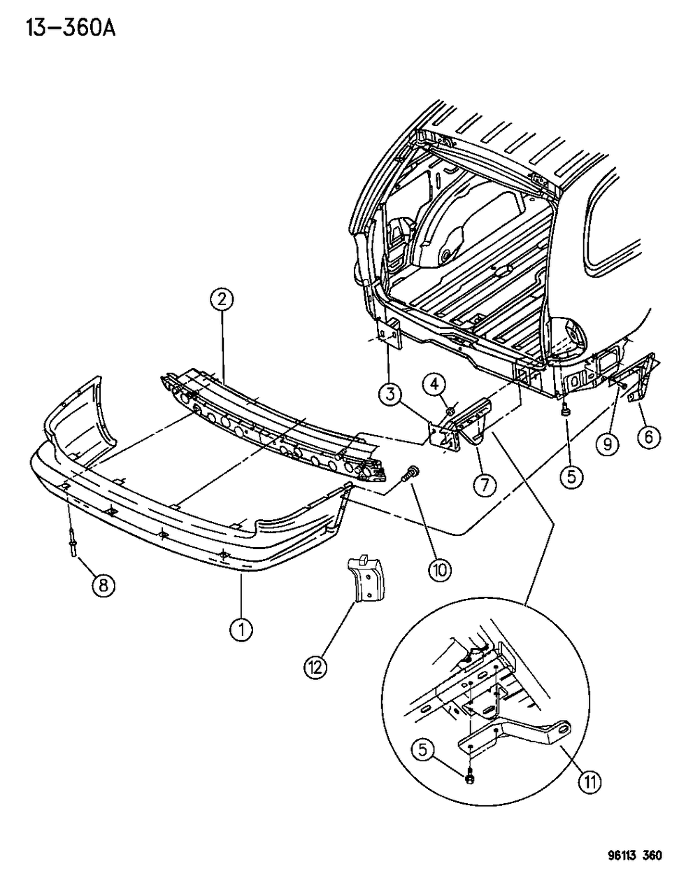 Mopar 4716624 Mount Bracket