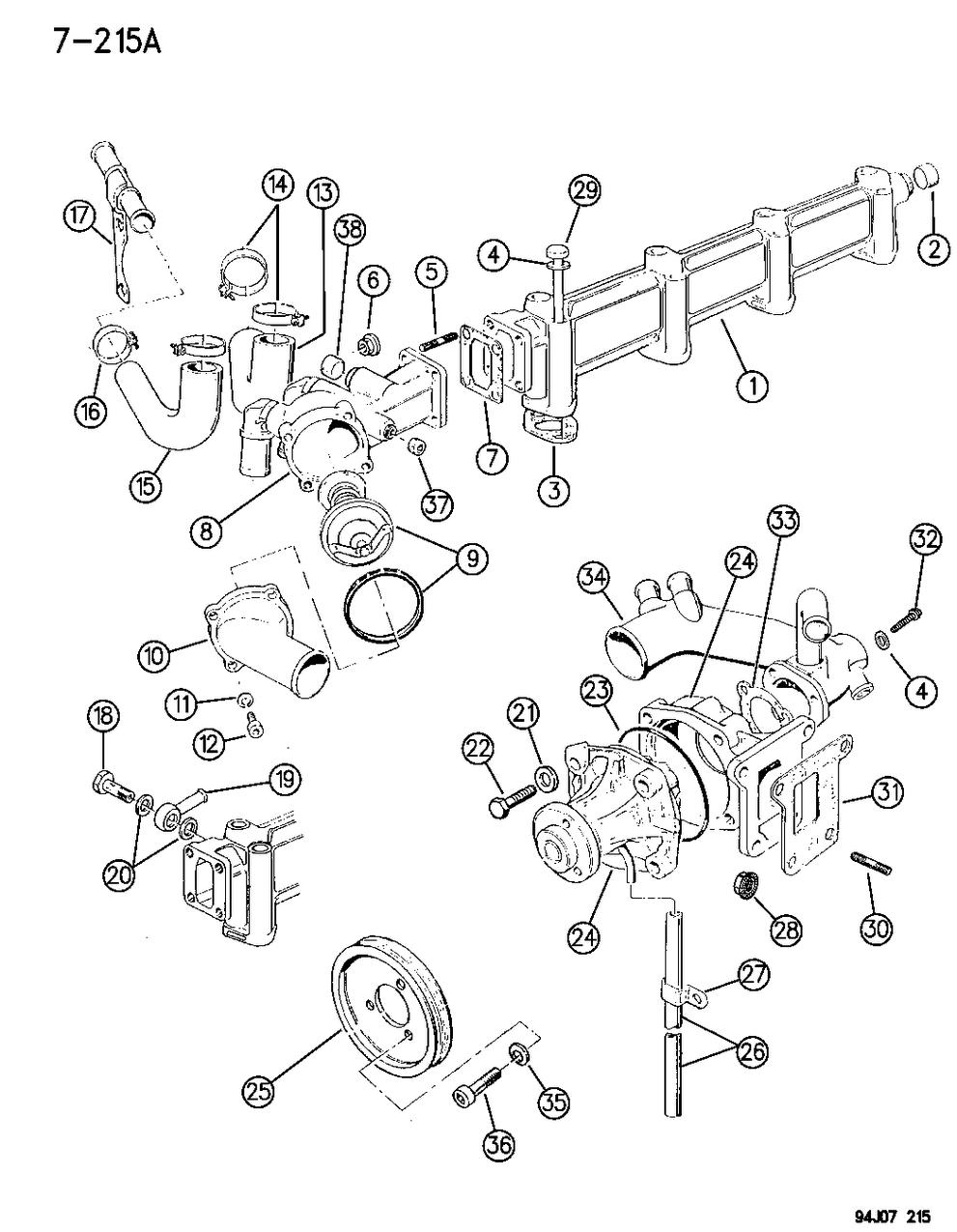 Mopar 4778980 Pipe, Heater Feed