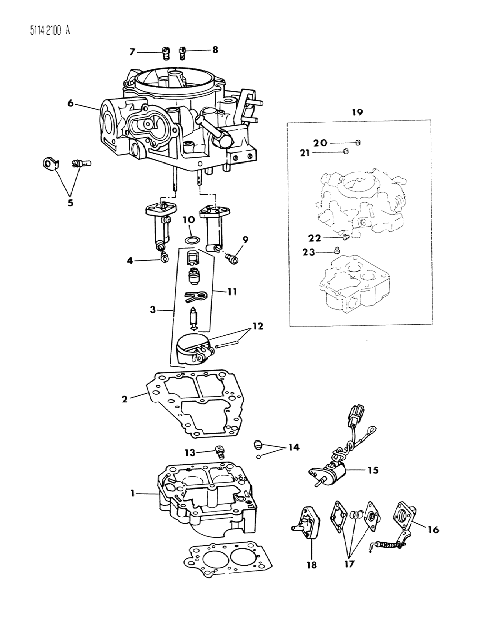 Mopar MD600613 Jet, Enrichment (#120) High Alternator