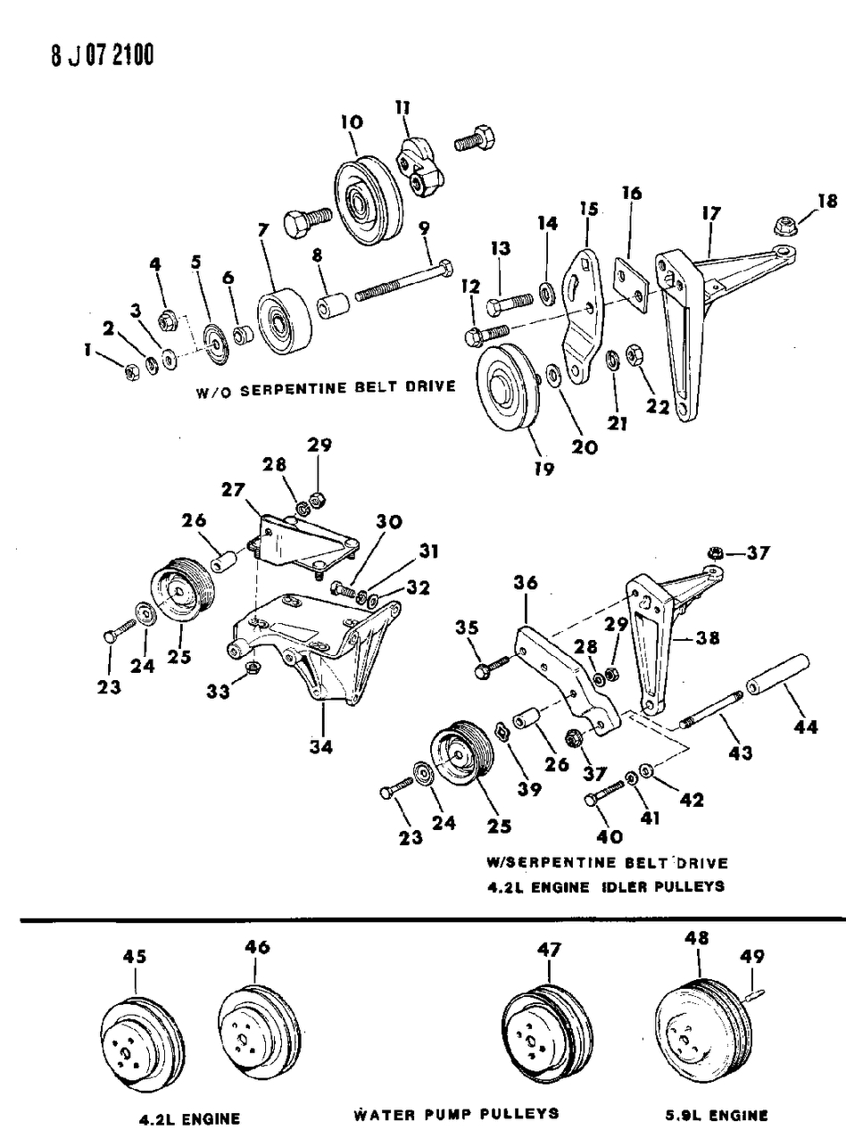 Mopar J4001104 Washer, Flat - Factory Installed A/C