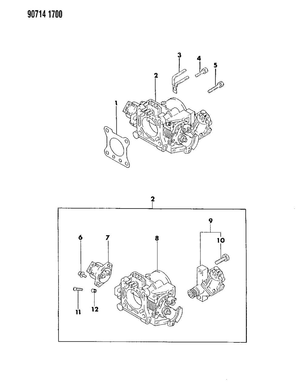 Mopar MD614327 Throttle Position Sensor