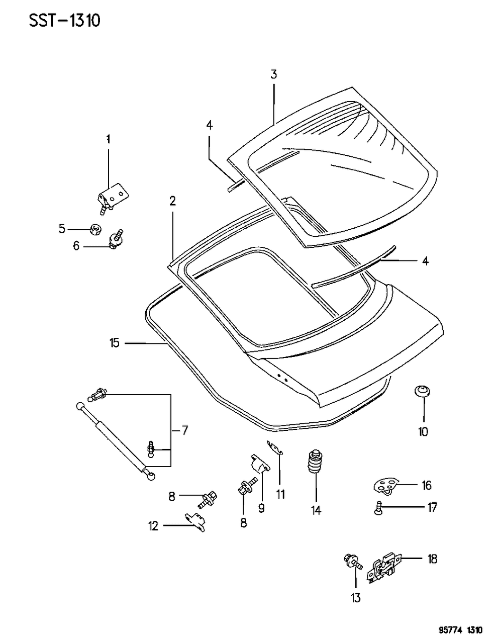Mopar MU241003 Bolt And Washer, 6X20