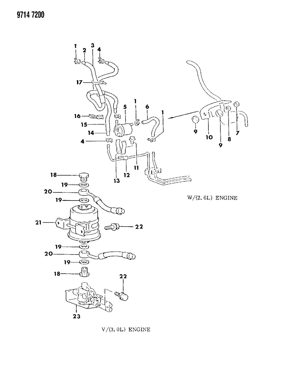 Mopar MB166383 Clip (18-16) A Engine