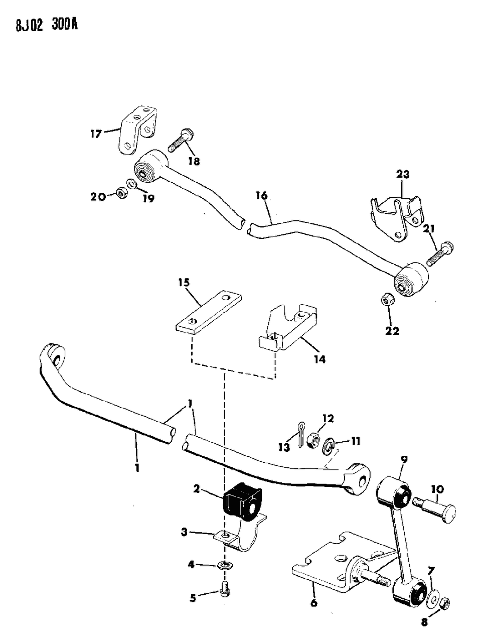 Mopar J5355594 Stabilizer Bar Link