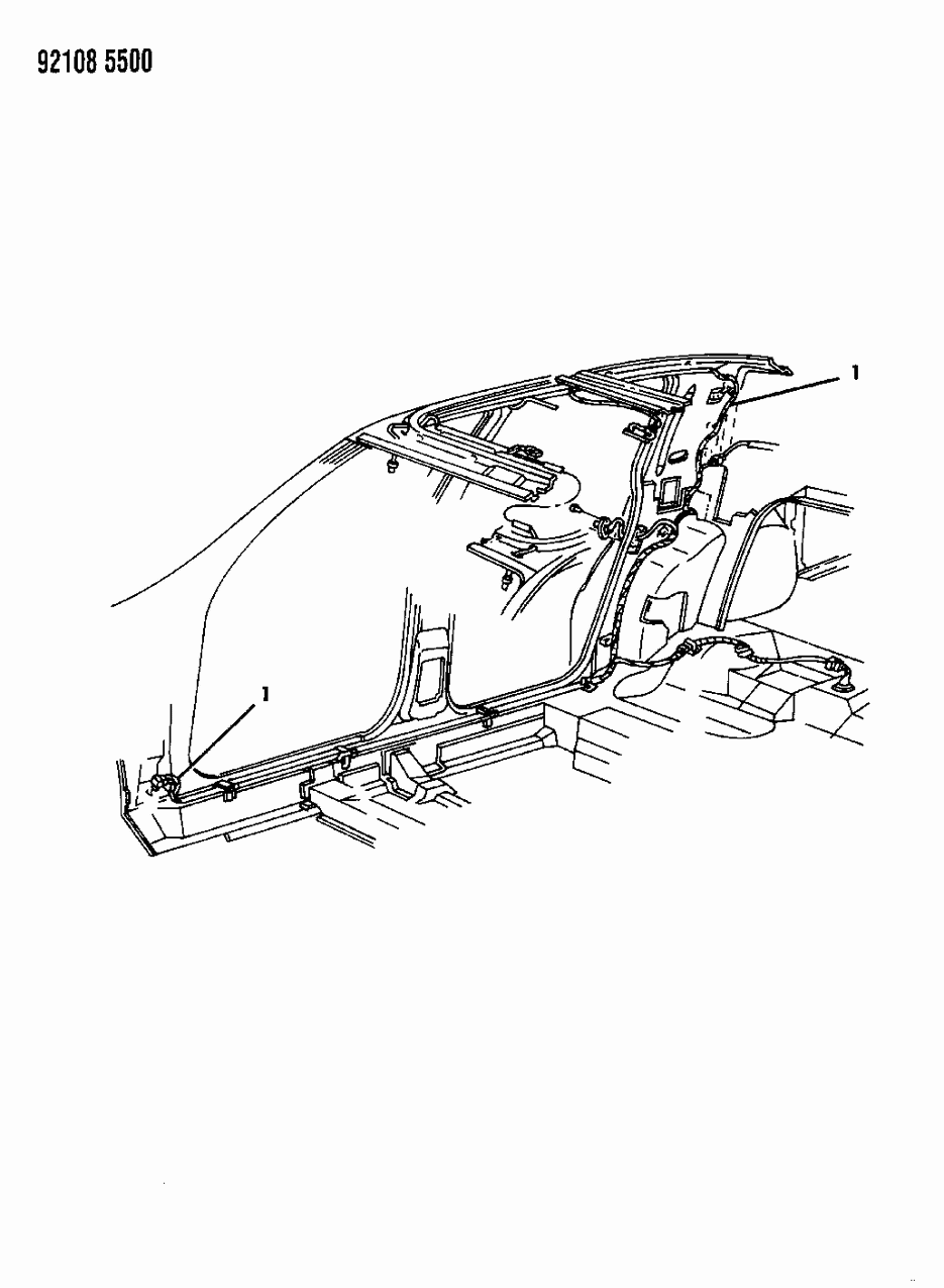 Mopar 4687179 Wiring, Body