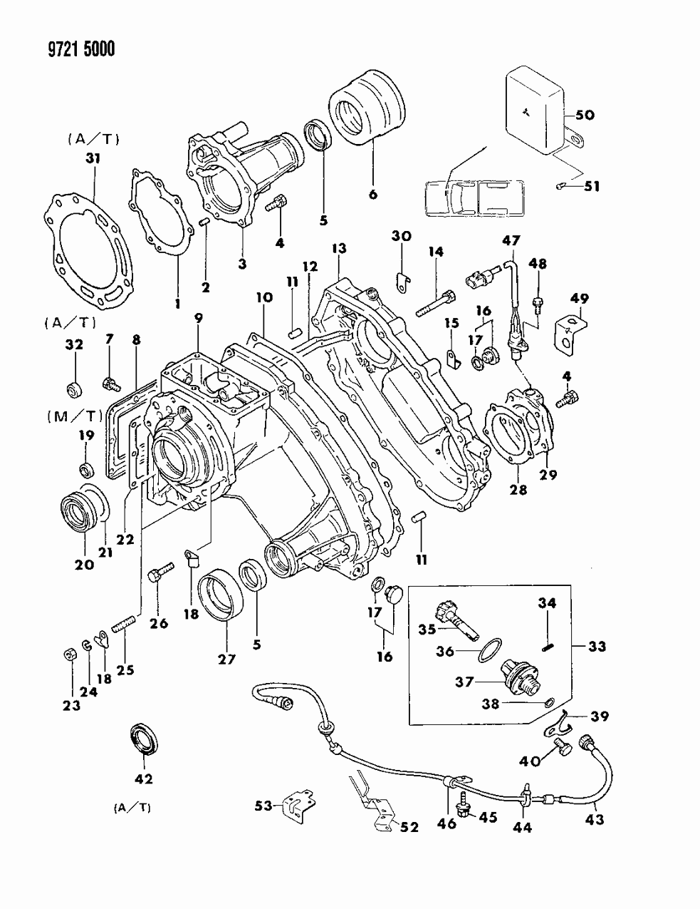 Mopar MD701788 O - Ring, Speedometer Drive Gear (B)