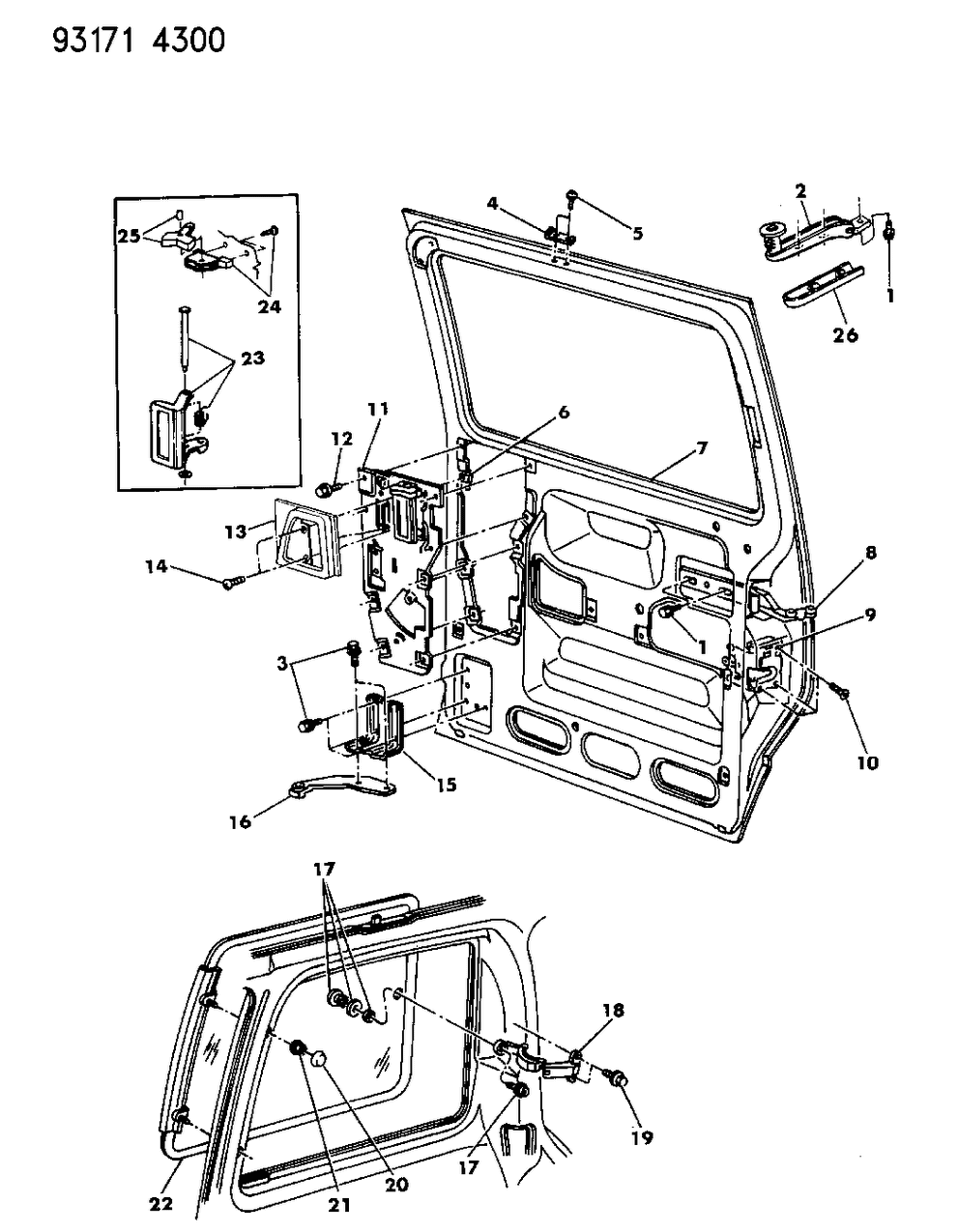 Mopar 4719091 Latch Bracket
